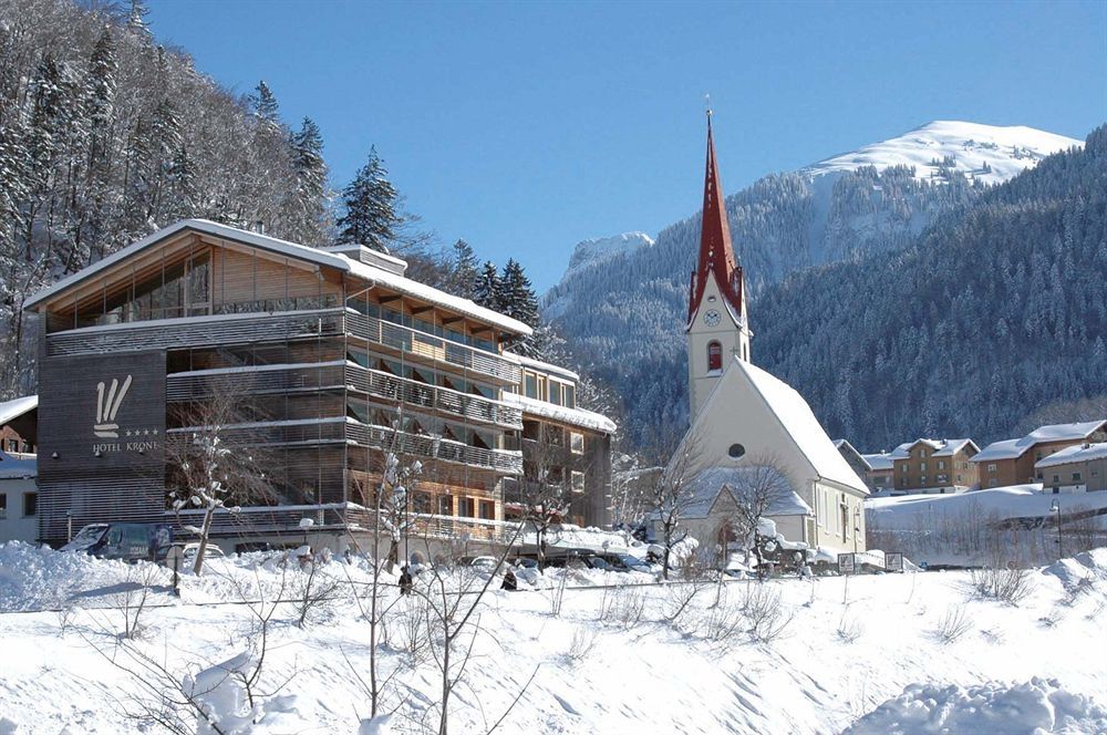 Hotel Krone In Au Au (Vorarlberg) Εξωτερικό φωτογραφία