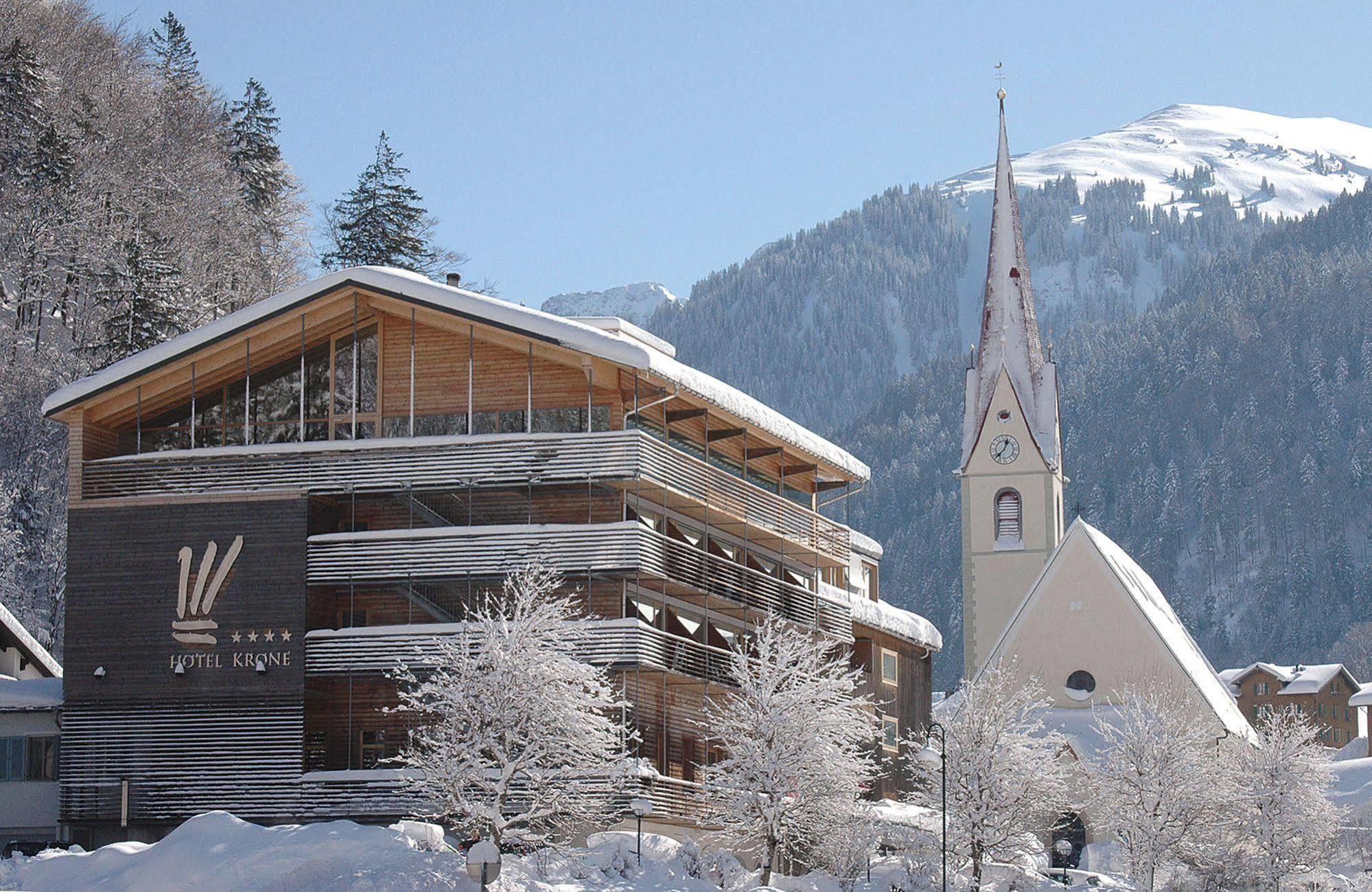 Hotel Krone In Au Au (Vorarlberg) Εξωτερικό φωτογραφία